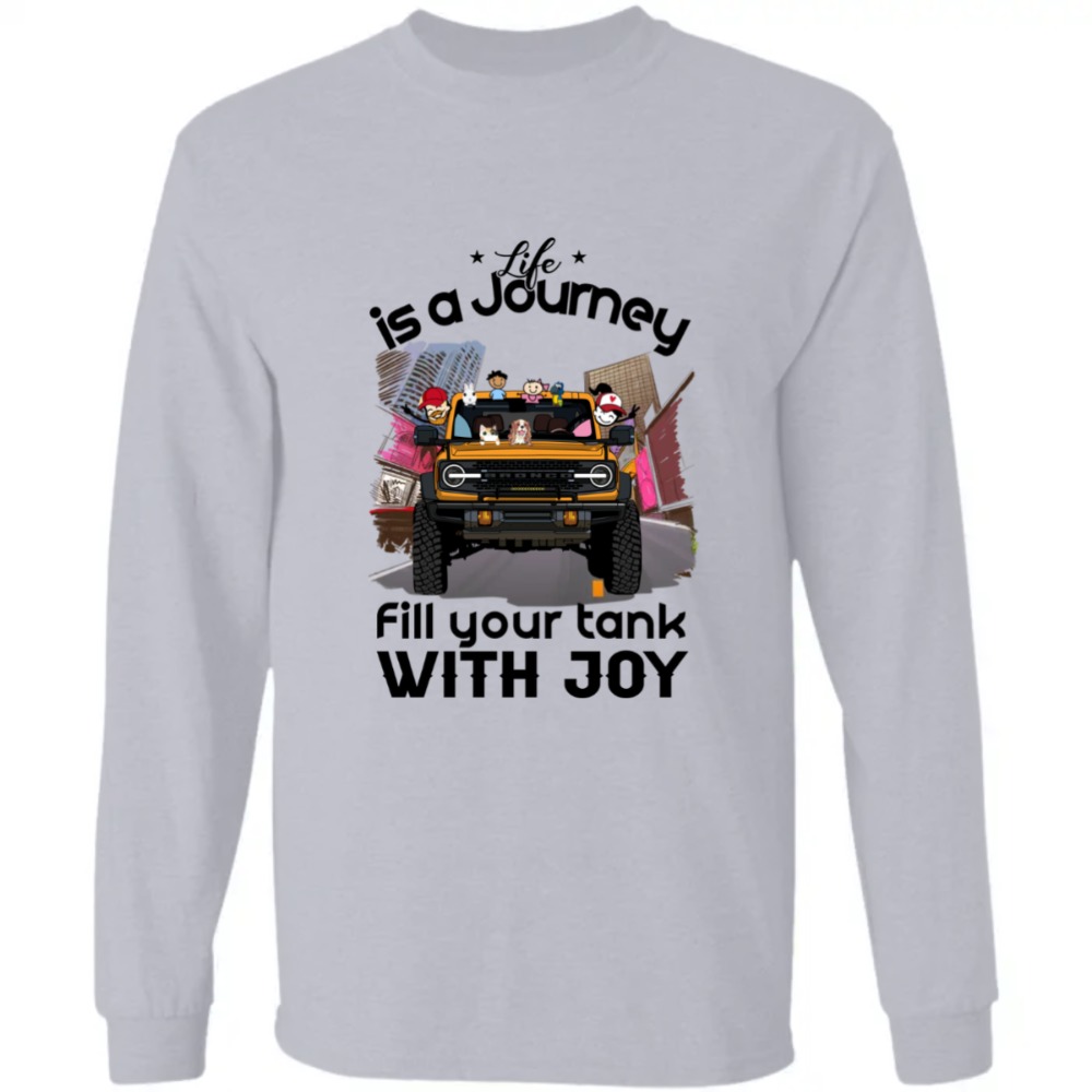 Ford Bronco 2021 Life Is A Journey Fill Your Tank With Joy Christmas ...