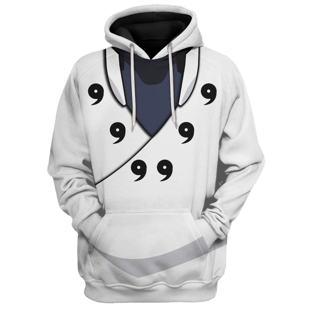 Anime Naruto Otsutsuki Hagoromo Cosplay Custom Costume Apparel Tracksuit 3D All Over Printed Unisex Hoodie – Qh – 0415954