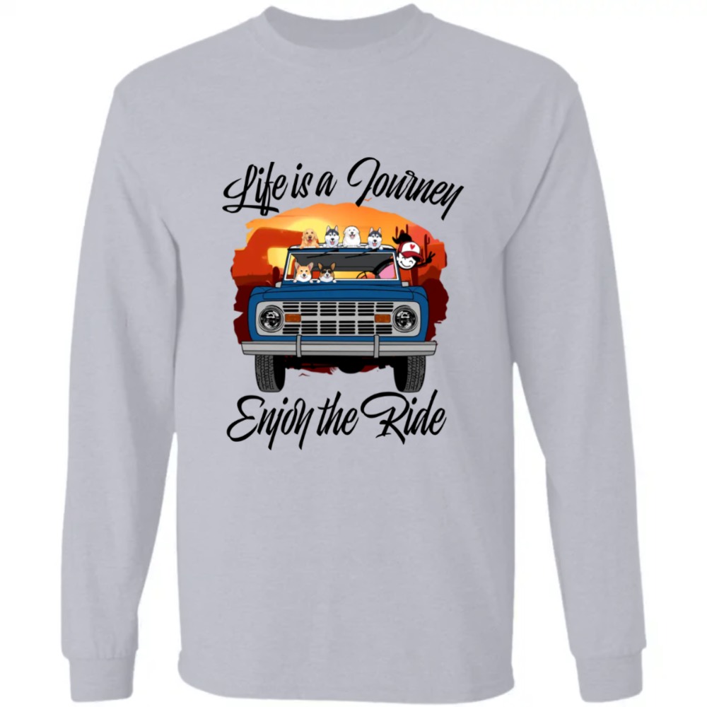 Old Ford Bronco Gen 1 Classic Vintage Life Is A Journey Enjoy The Ride ...