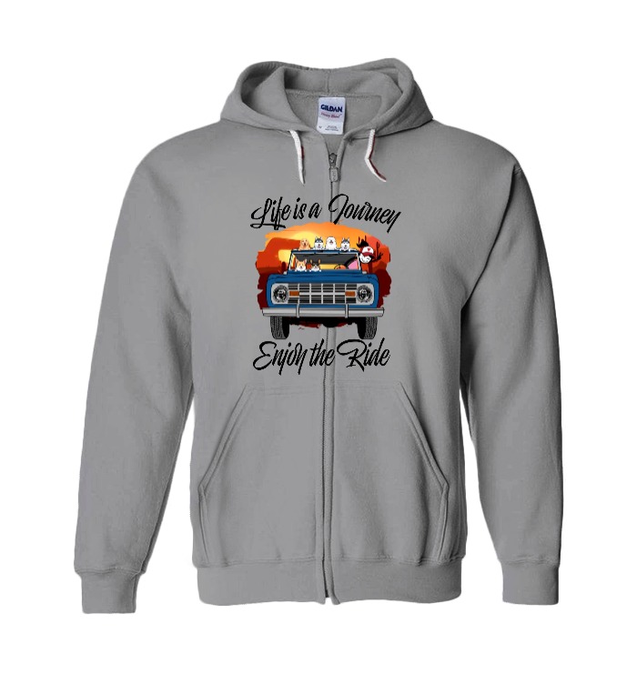 Old Ford Bronco Gen 1 Classic Vintage Life Is A Journey Enjoy The Ride ...