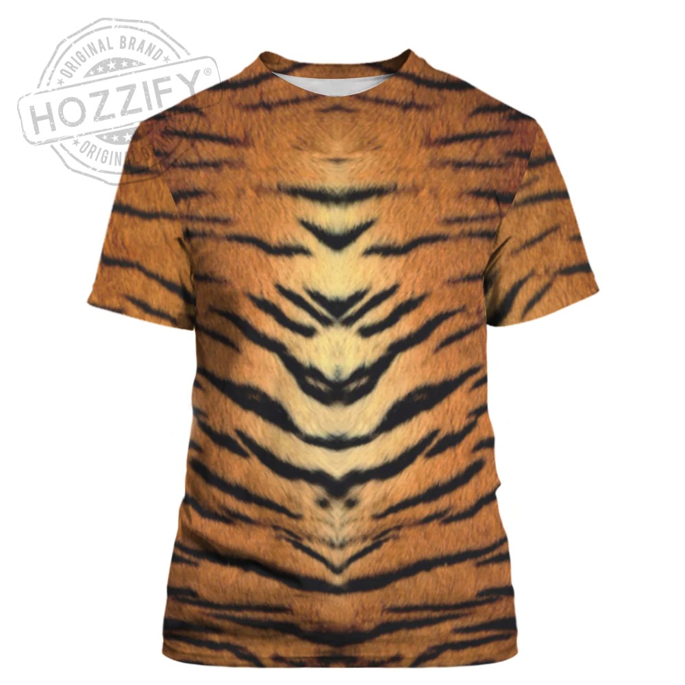 Tiger Animal Custom Outfit Uniform Cosplay Costume Halloween Xmas Christmas Gifts For Mens & Womens Adults & Kids Personalized 3D All Over Printed T-Shirt – Bt – 8366258